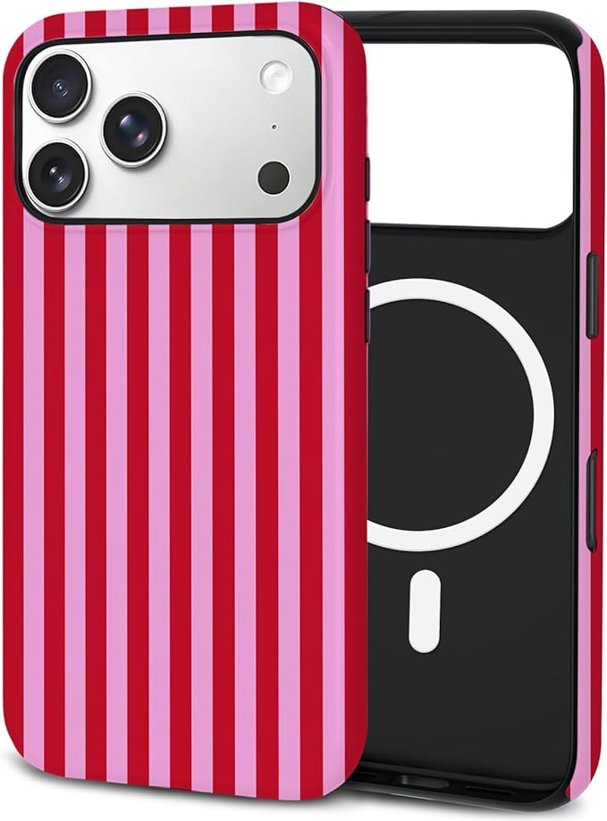 TPU Phone Case for iPhone 17 Pro Max, MagSafe Wireless Charging Compatible, Shockproof Slim Fit P... | Amazon (US)