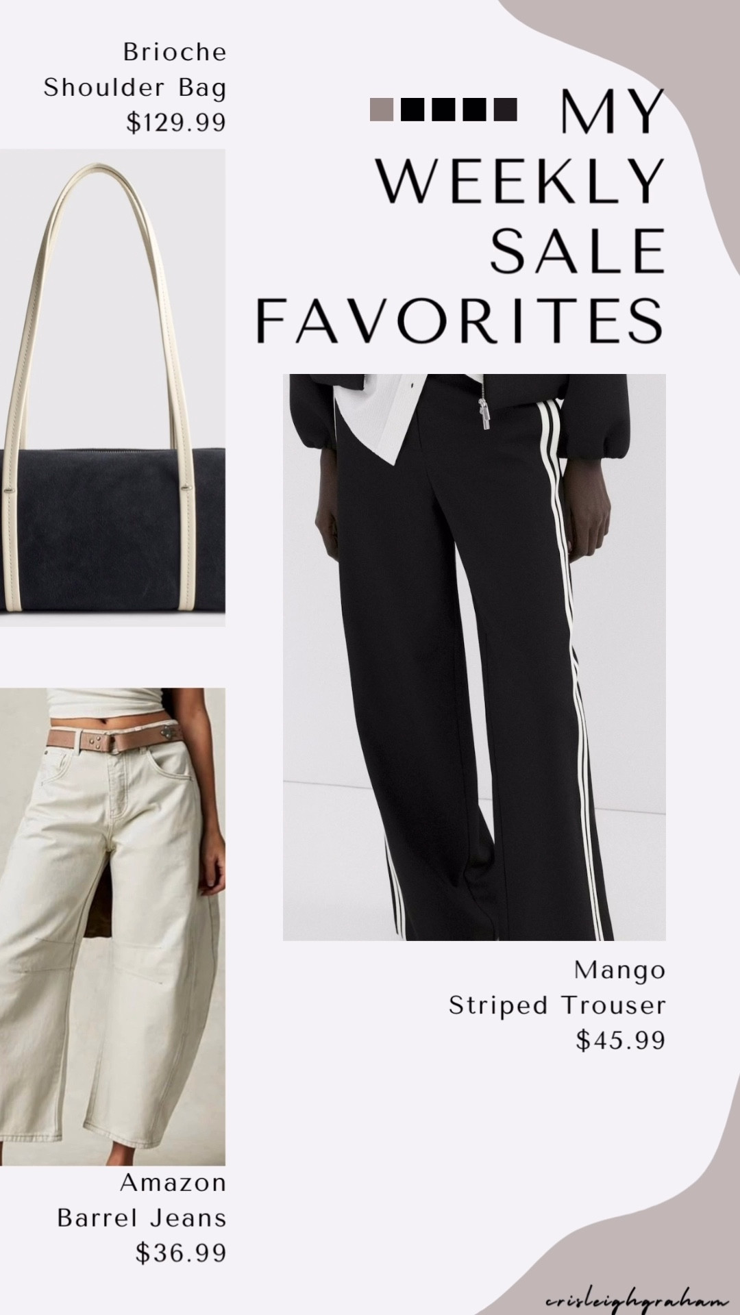 That bag though!!!!! 💫
I have the barrel denim in an XS, you will love them. 

#LTKSaleAlert