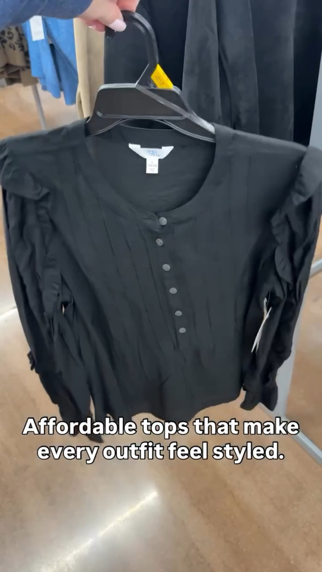 Outfit fatigue is real and these tops from @walmart are the kind of pieces that instantly make getting dressed easier. #WalmartPartner #CommissionsEarned 

Each style from tie-front and tie-back blouses to pintuck, cotton eyelet, and ruffle neck tops adds visual interest so your outfit looks intentional without overthinking it.

The color options make them even more wearable: maroon, red wine, brown black, black and white gingham, and green-black velvet all work for everyday outfits, holiday gatherings, and even New Year’s plans. 

Style them with tailored trousers, midi skirts, or dark denim for chic, repeatable looks that don’t feel boring.

If you’re building a capsule wardrobe or want affordable tops that look polished and elevated, these are an easy yes.

Follow @sparklinginstyle for more affordable outfit ideas & @walmartstyle fashion finds

#walmartfashion #timeandtru #affordablefashion #holidayoutfits #capsulewardrobe #chicstyle #womensfashion #outfitinspo #walmartfinds

Time and Tru women’s tops, Walmart blouses, affordable women’s tops, holiday outfit tops, versatile women’s shirts, tie front blouse, pintuck top, cotton eyelet blouse, ruffle neck top