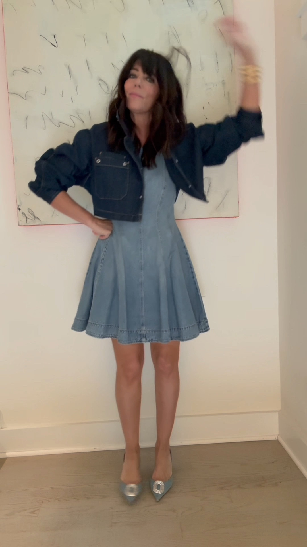 Denim dresses for American girls of all ages! 
Wearing small in both denim dresses  

#LTKTravel #LTKShoeCrush #LTKSummerEdit