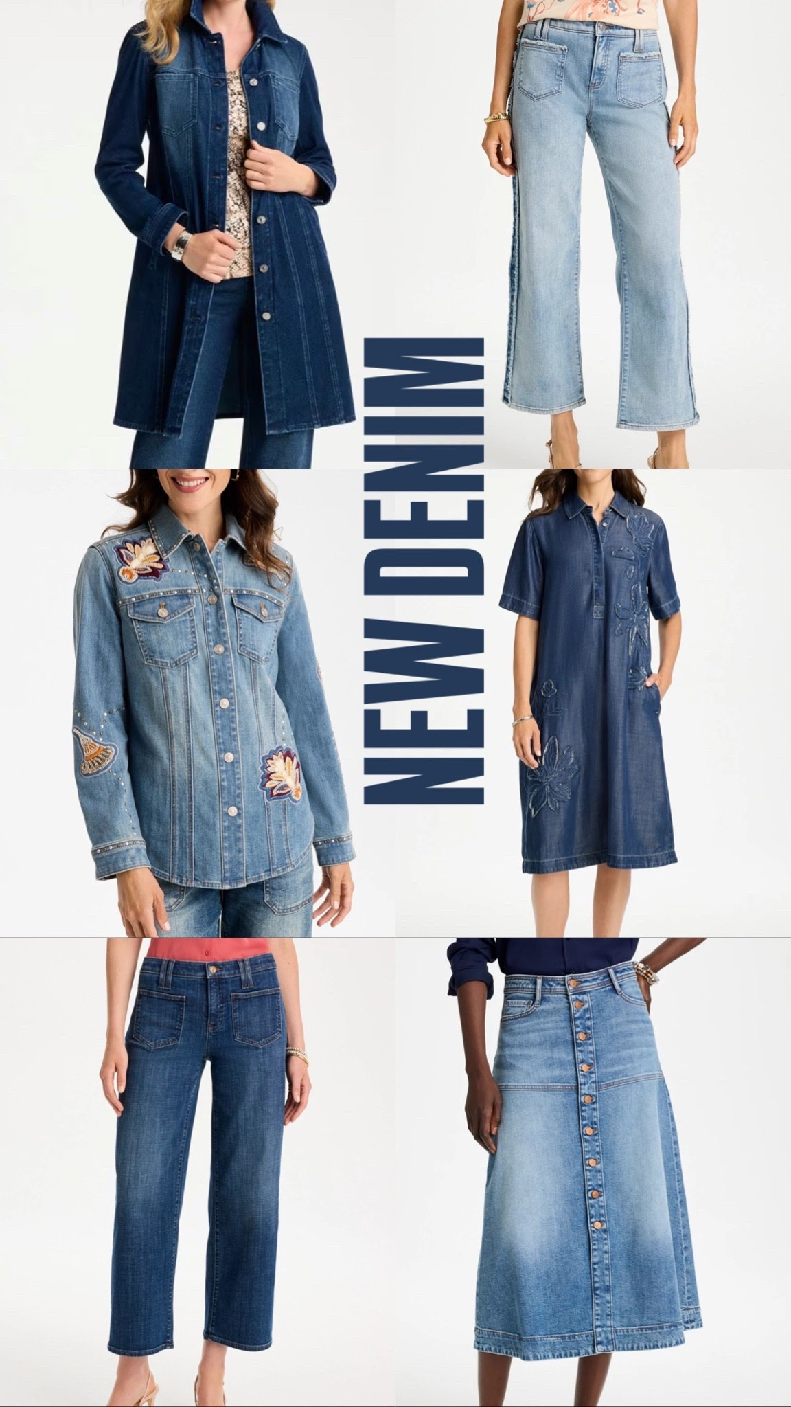 Have you seen the fabulous new denim from Chicos? LOVE!!￼

#LTKOver40 #LTKMidsize #LTKPetite