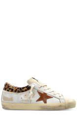 Golden Goose Deluxe Brand Super Star Lace-Up Sneakers | Cettire Global
