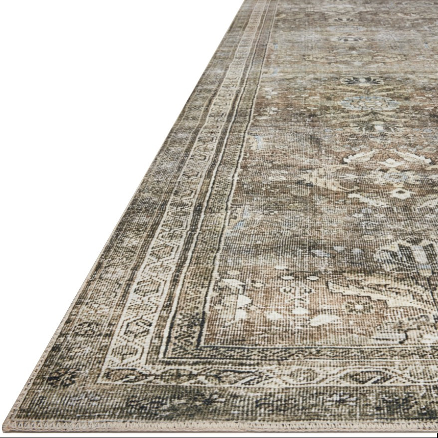 Loloi Layla Antique / Moss LAY-13 Rug - Amethyst Home | Amethyst Home