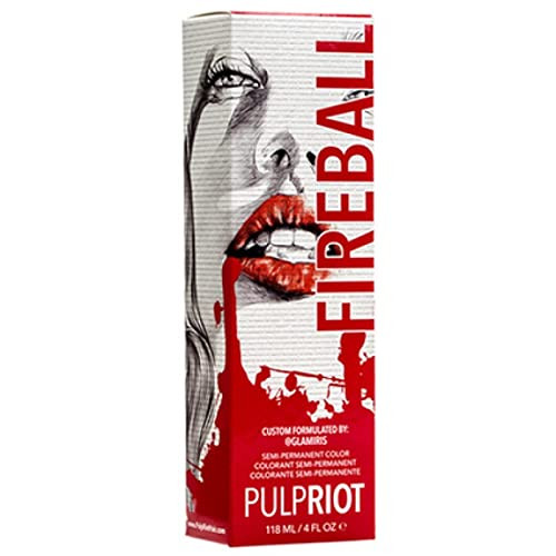 Pulp Riot Semi-Permanent Hair Color- Fireball 4oz | Amazon (US)