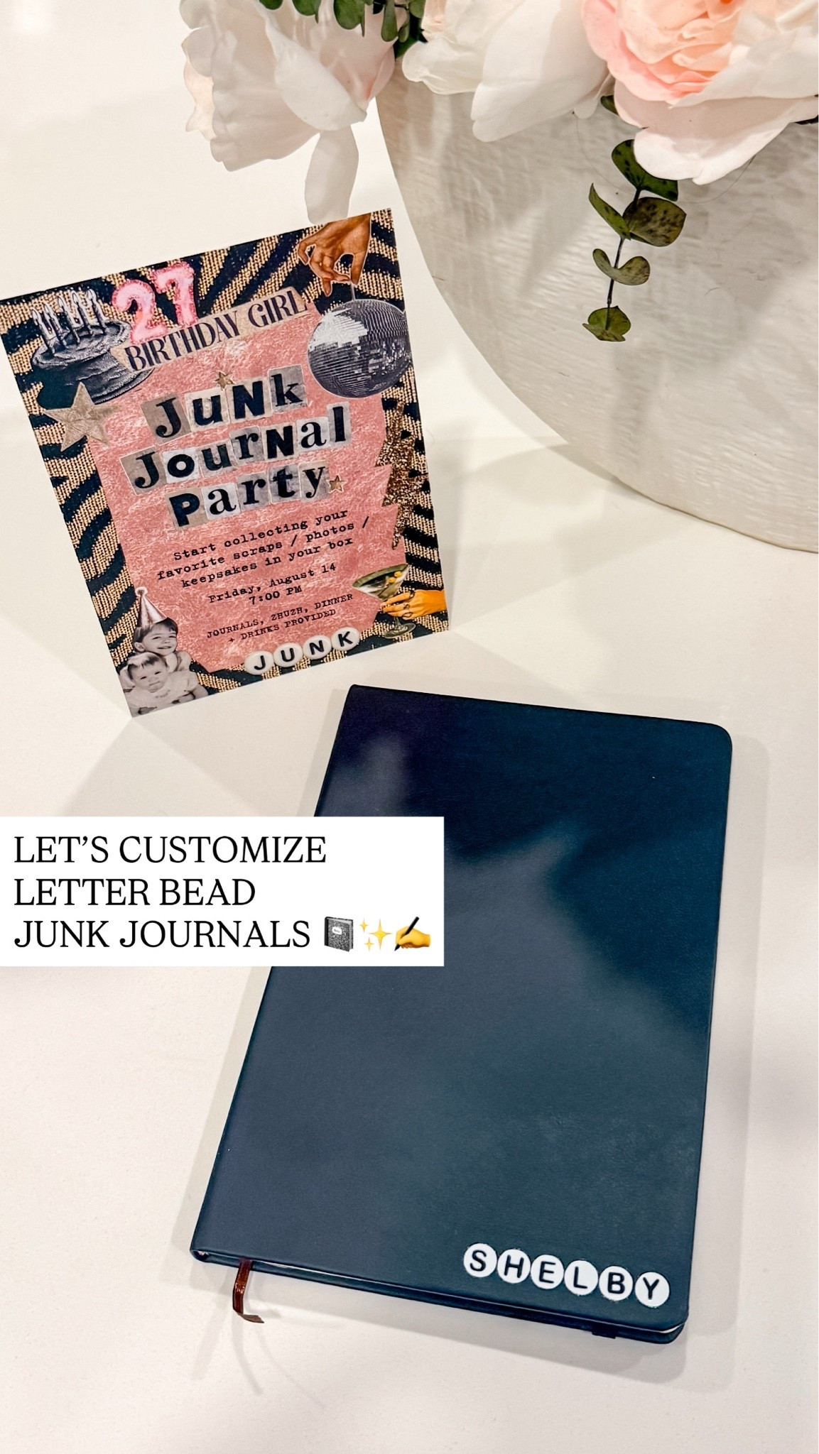 Links to the exact journals & used and supplies to customize them!

#LTKHome #LTKSeasonal #LTKSaleAlert