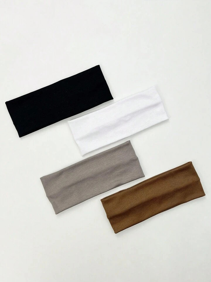 1/4pcs Fabric Headbands, Multi-Color, Fashionable & Versatile Daily Wear For Women | SHEIN