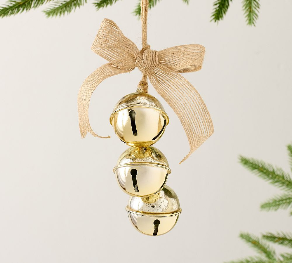 Golden Bells Ornament | Pottery Barn (US)