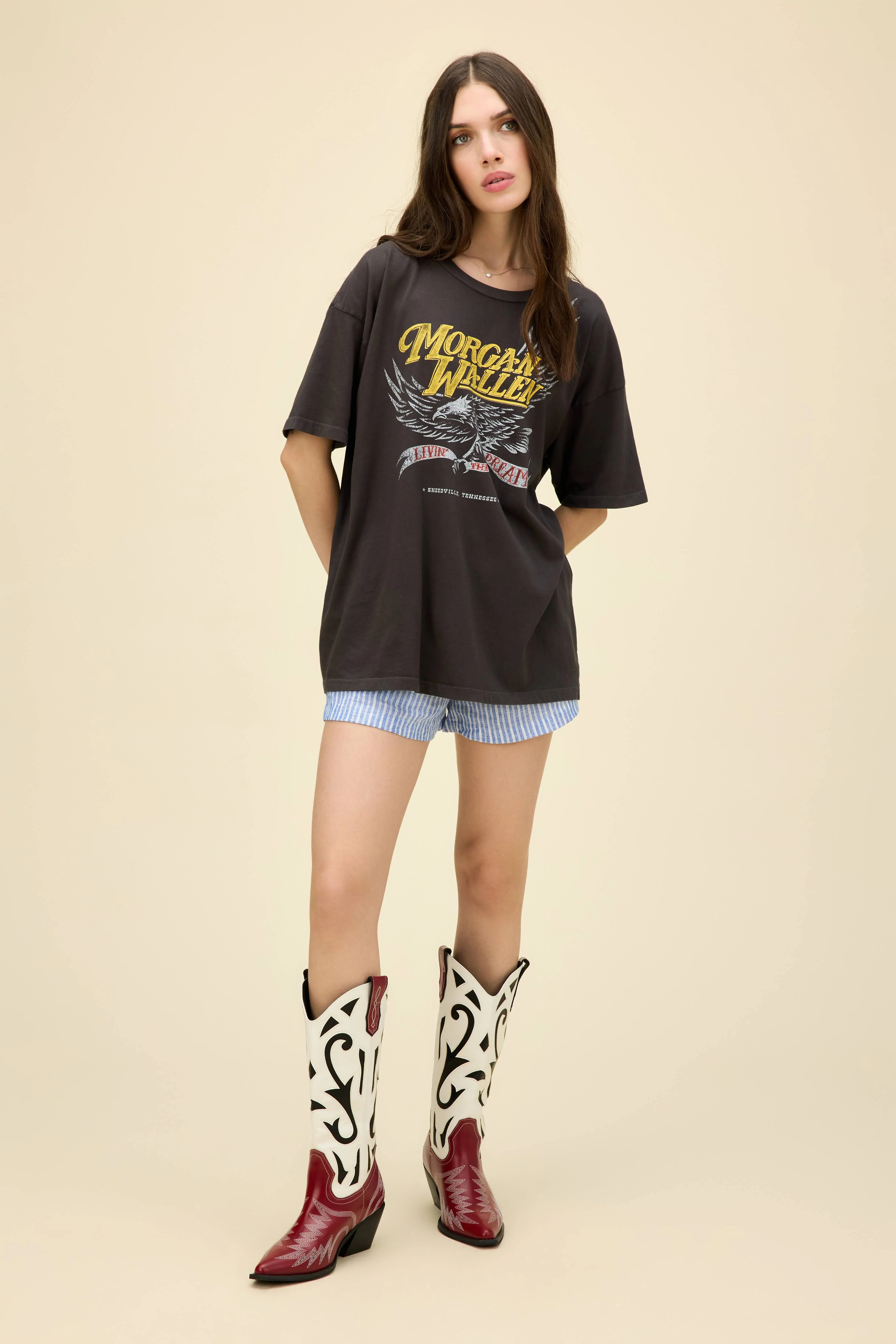 Morgan Wallen Livin' The Dream Merch Tee | Daydreamer