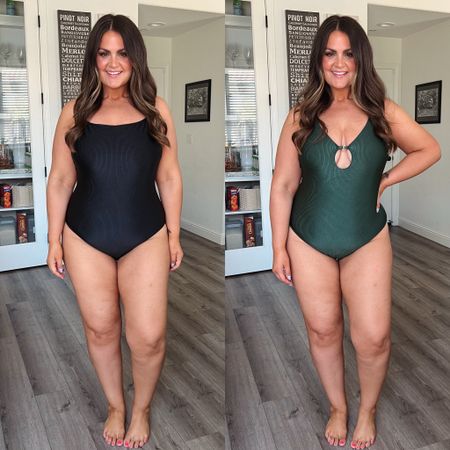 Aerie swimsuit sale!

XL in both 
-green fits great
-black is loose in the bust, need the large

Swimsuit, swim, summer outfit, pool day, vacation, curvy, midsize, size 12, size 14

#LTKSeasonal #LTKMidsize #LTKSaleAlert