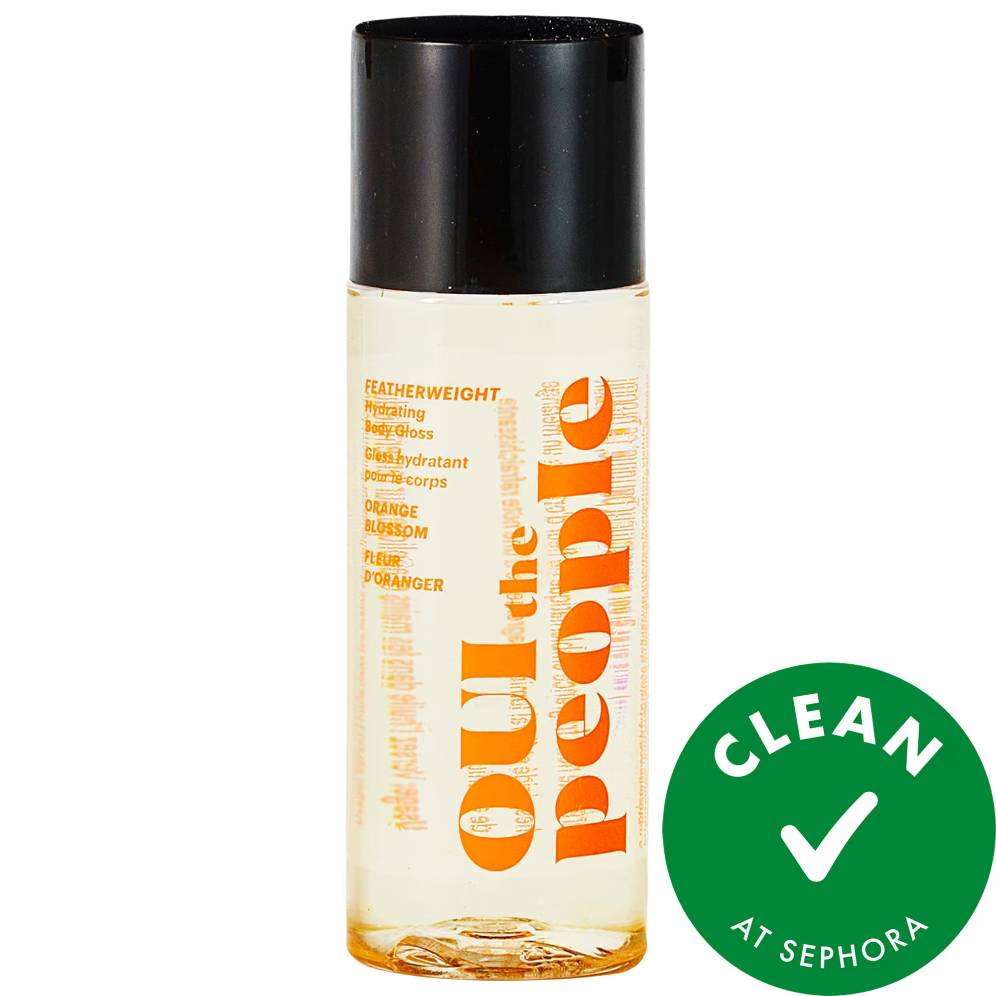 OUI the People Mini Featherweight Hydrating Body Gloss Oil with Squalane Orange Blossom 1 oz / 29.5 ml | Sephora (US)