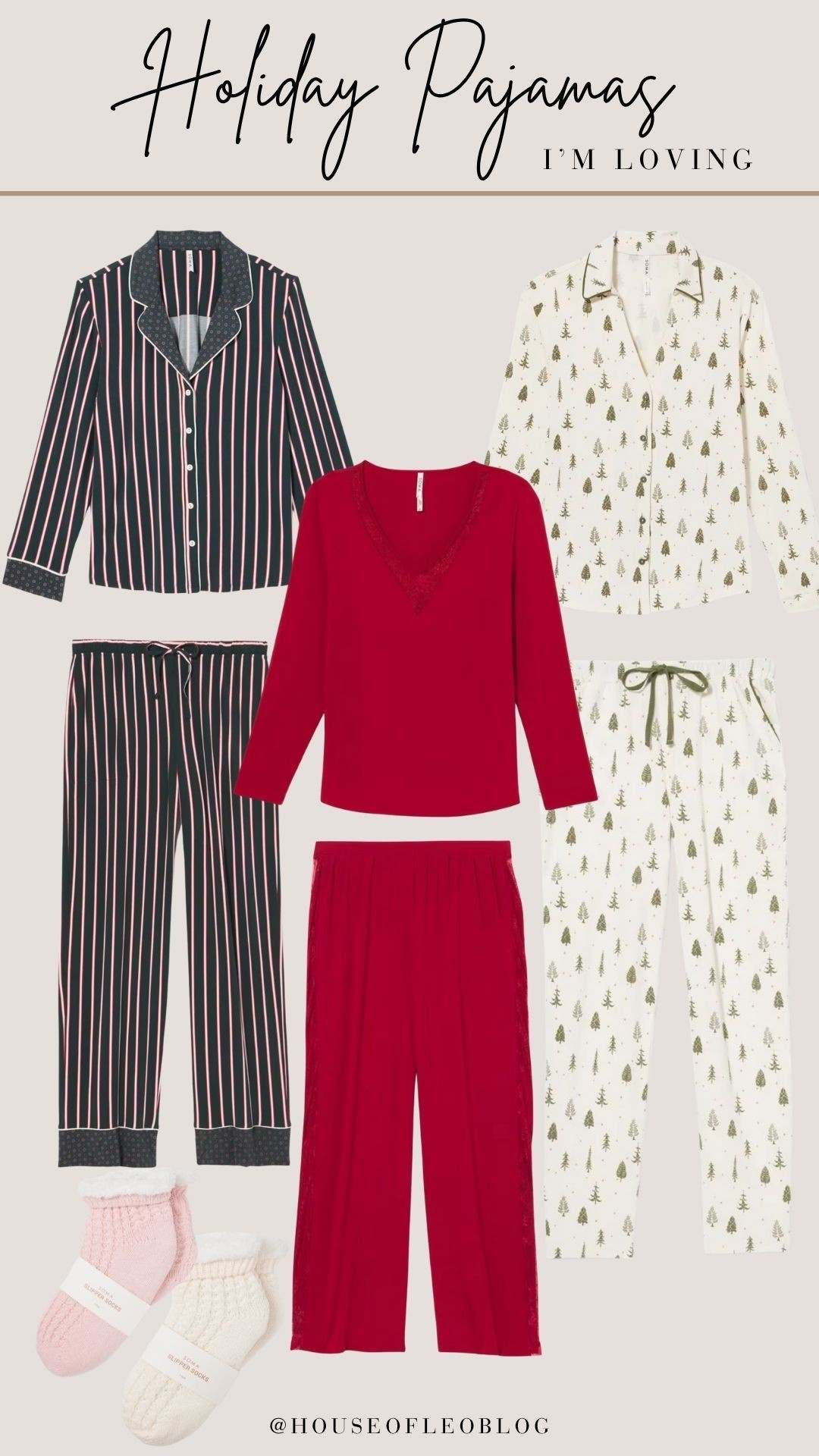 Holiday pajamas from Soma! Perfect for Christmas morning- these would also make great gifts! 🎁 

#LTKSeasonal #LTKHoliday