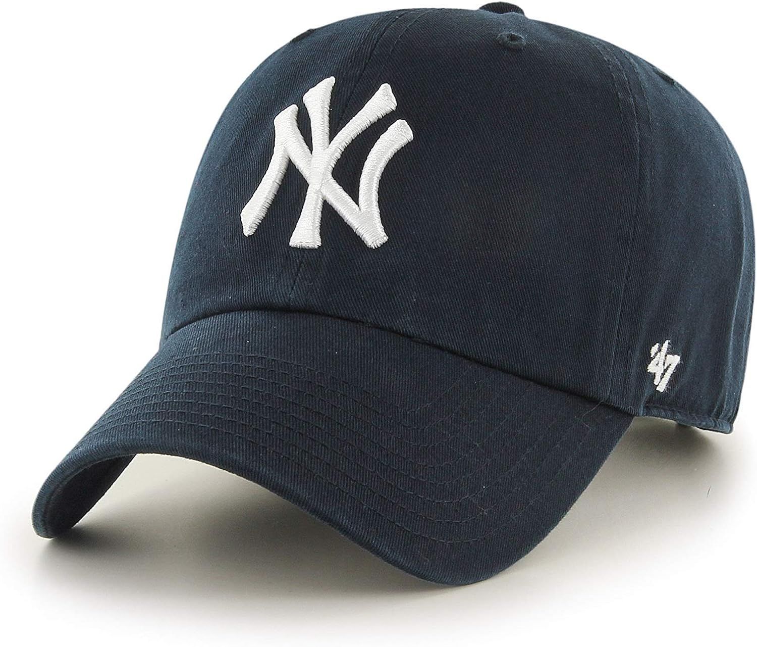 Amazon.com : MLB New York Yankees Men's '47 Brand Home Clean Up Cap, Navy, One-Size : Sports Fan ... | Amazon (US)