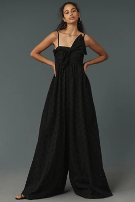 Hutch Eyelet Bow Jumpsuit | Anthropologie (US)