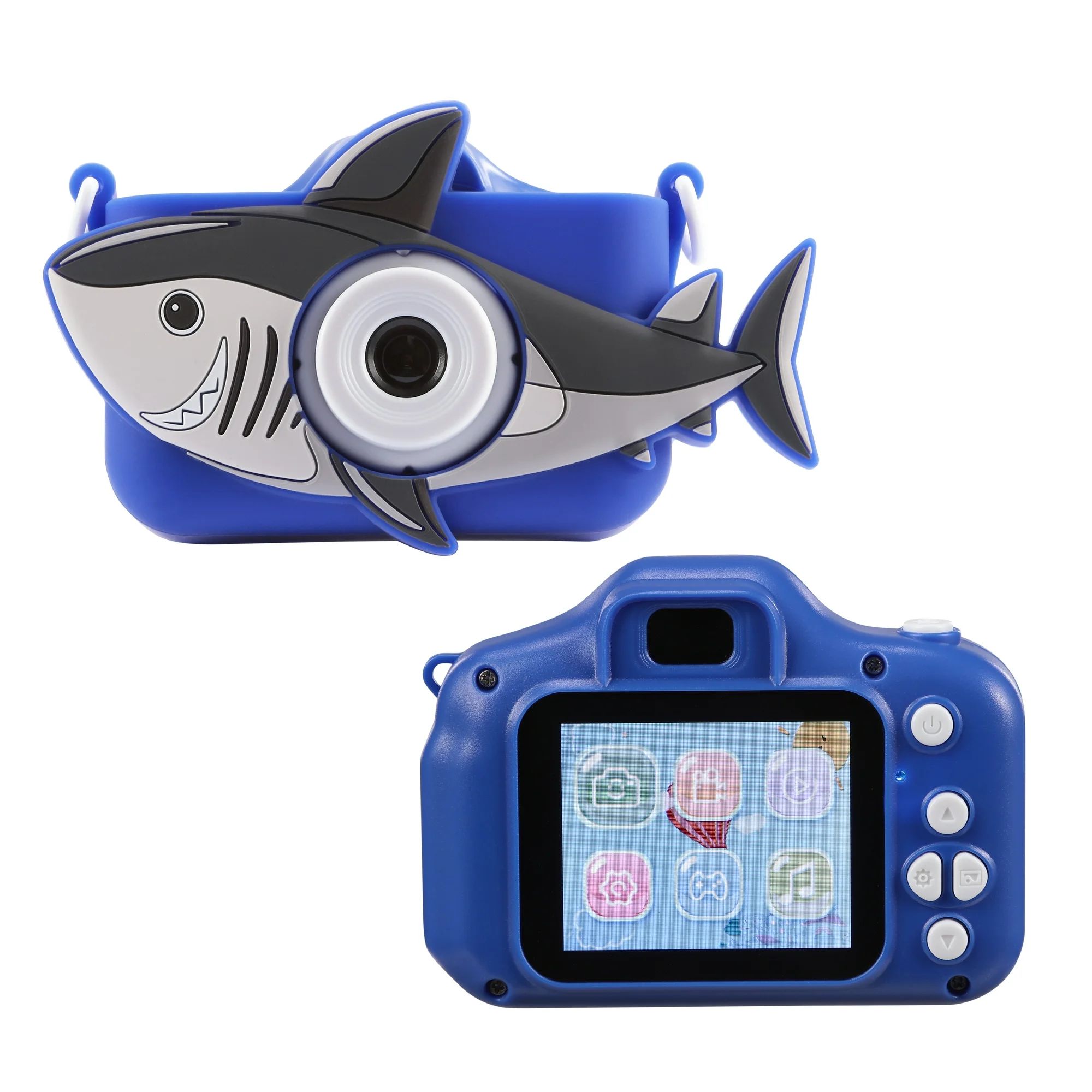 Vivitar Kidzcam Camera for Kids with Video Games and Shark Jacket, Blue (New) | Walmart (US)