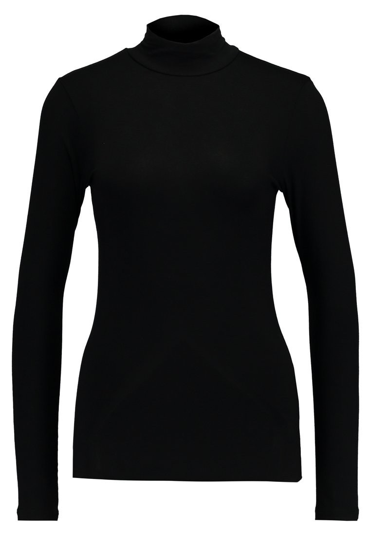 Selected Femme SFMIO NOOS Langarmshirt black | Zalando DE