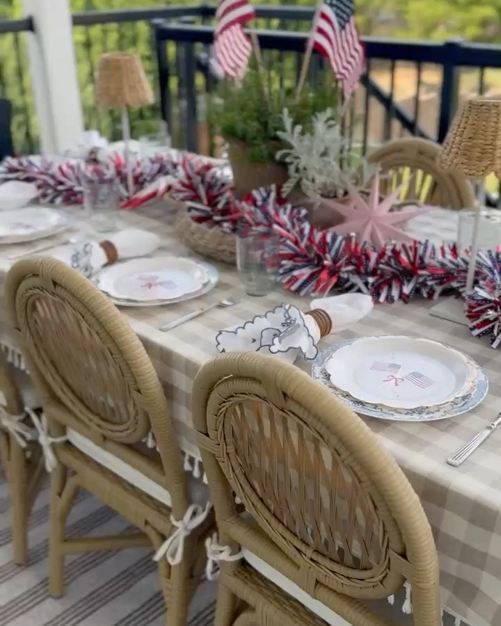 One of my more recent obsessions has been celebrating all the holidays, even if you don’t normally decorate for them. I’m loving these patriotic touches, and can’t wait to utilize them this summer as we approach 4th of July! 

#LTKSummerEdit #LTKHome