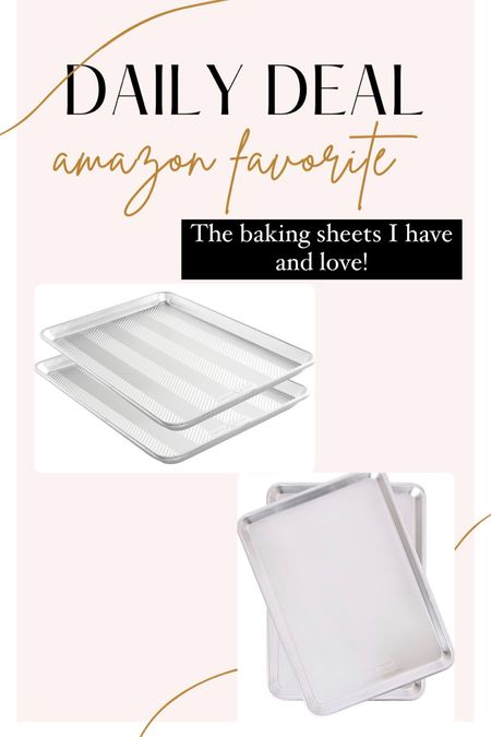 I get asked all the time for my favorite baking sheets! I’ll link the 4 I have and love. This brand is amazing and you’ll love them for holiday baking. 

#LTKHoliday #LTKhome #LTKunder50