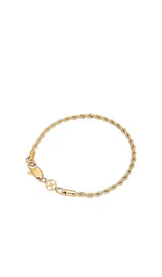 Weave Bracelet in Gold | Revolve Clothing (Global)