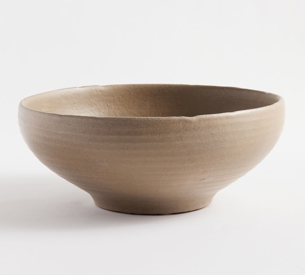 Ceramic Bowl, Large, Fawn | Pottery Barn (US)