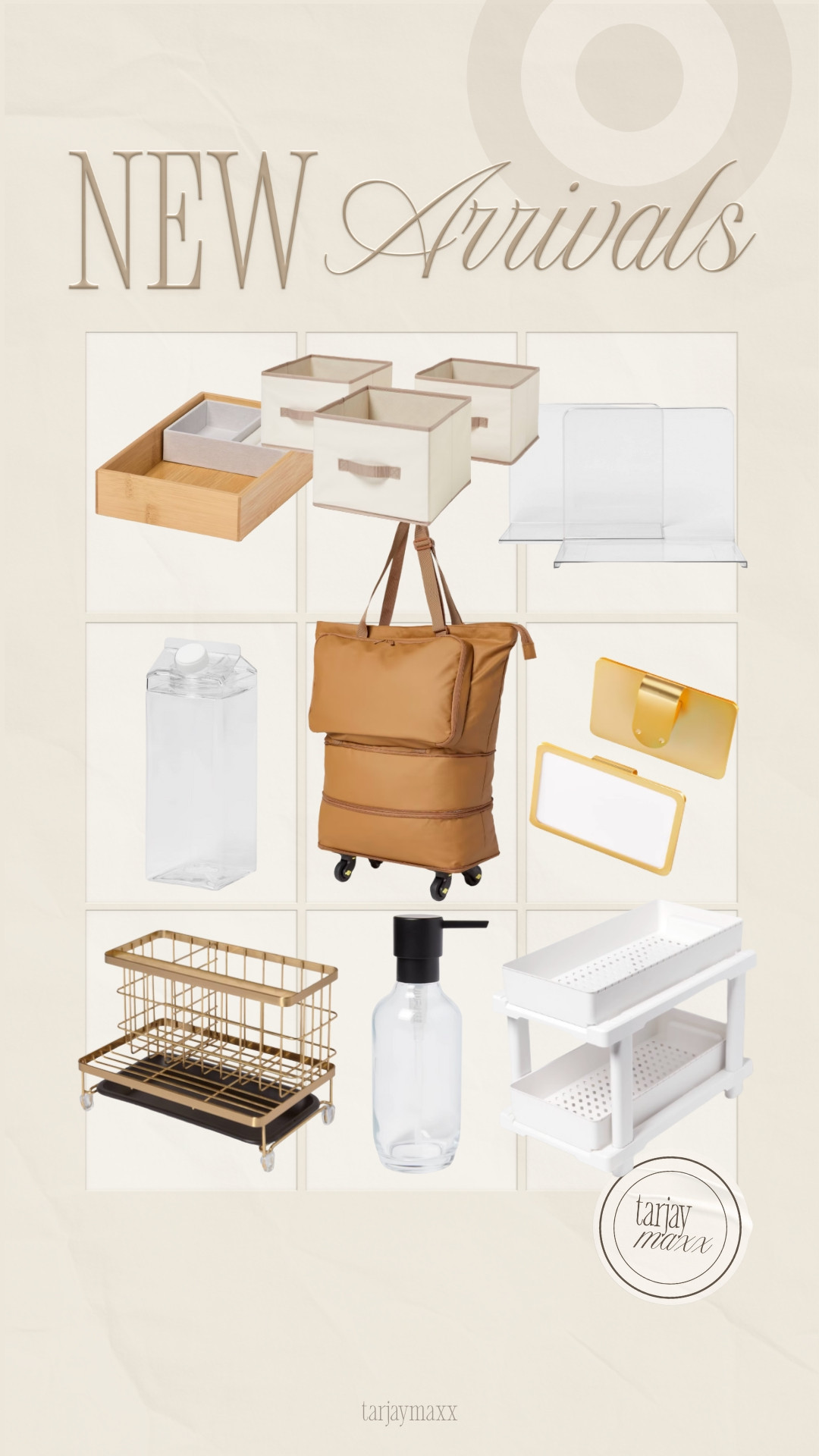 Refresh your space with the latest organization essentials from the Target Brightroom collection! These new arrivals are all about a clean, modern aesthetic that makes staying organized feel effortless. For the kitchen, the glass soap pump with a sleek black gold-tone top and the matching gold wire dish rack add an elevated touch to your sink area. Keep your pantry or cabinets tidy with the 2-tier slide-out organizer, perfect for maximizing vertical space. These versatile pieces work perfectly together to create a more functional home. Target Finds, Target Style, Home Organization, Brightroom, Minimalist Home, Kitchen Refresh, Office Decor, Storage Solutions, New Arrivals, LTKhome, bedroom refresh, bella stretch wide leg jeans, date night outfits, patterned tights, women's effortless pull-on pants - a new day, valentines decor, cabbage, signature scent, valentines outfit women, pegasus premium running shoe

#LTKSaleAlert #LTKWorkwear #LTKHome