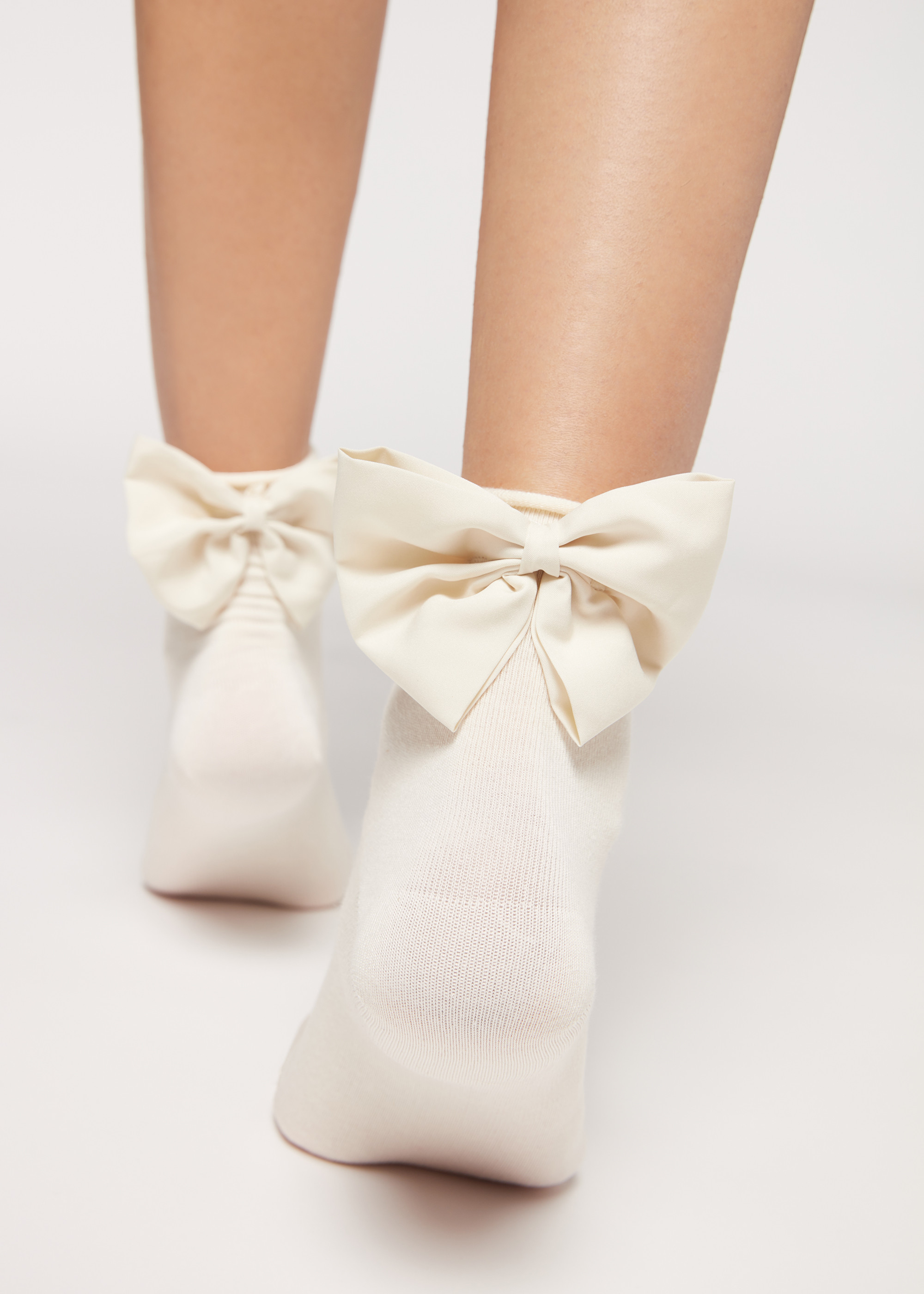 Short Socks with Bow - Calzedonia | Calzedonia US