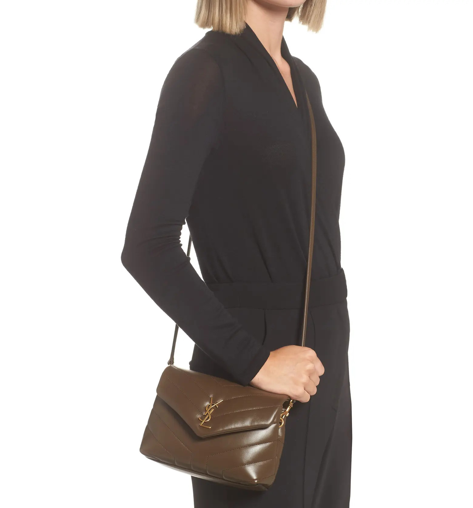 Saint Laurent Toy Loulou Matelassé Leather Crossbody Bag | Nordstrom | Nordstrom