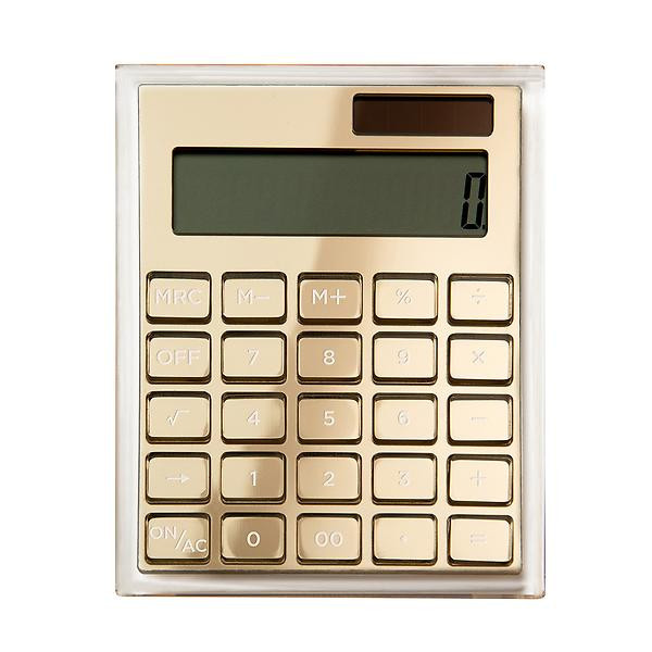 Russell + Hazel Gold Calculator | The Container Store