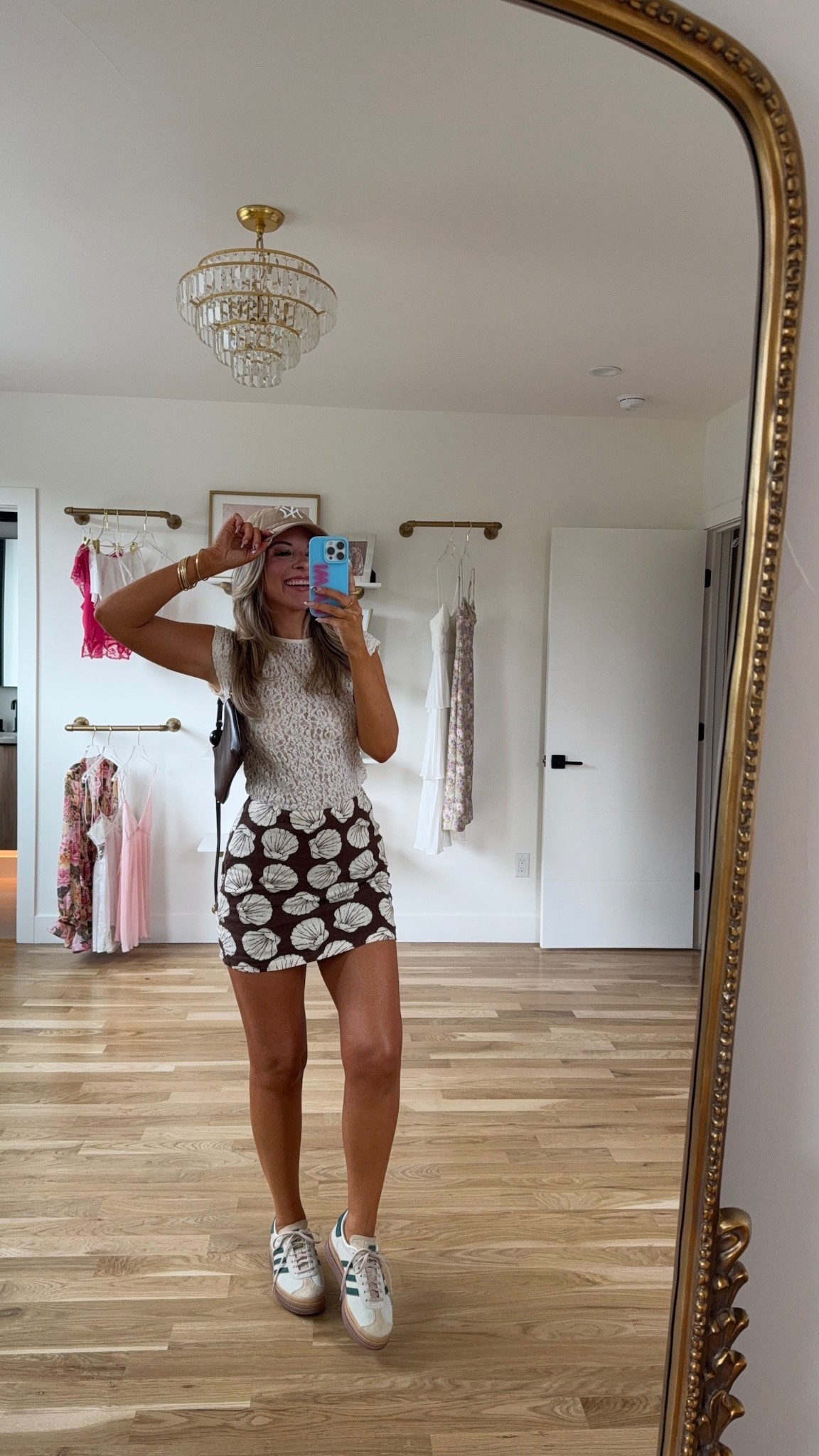 White lace top with brown shell linen skort summer game day outfit casual everyday look  

Abercrombie code: AF15
Factor code: 50emerson

Wearing my usual smalls. 

#LTKSummerEdit #LTKStyleTip #LTKFindsUnder50