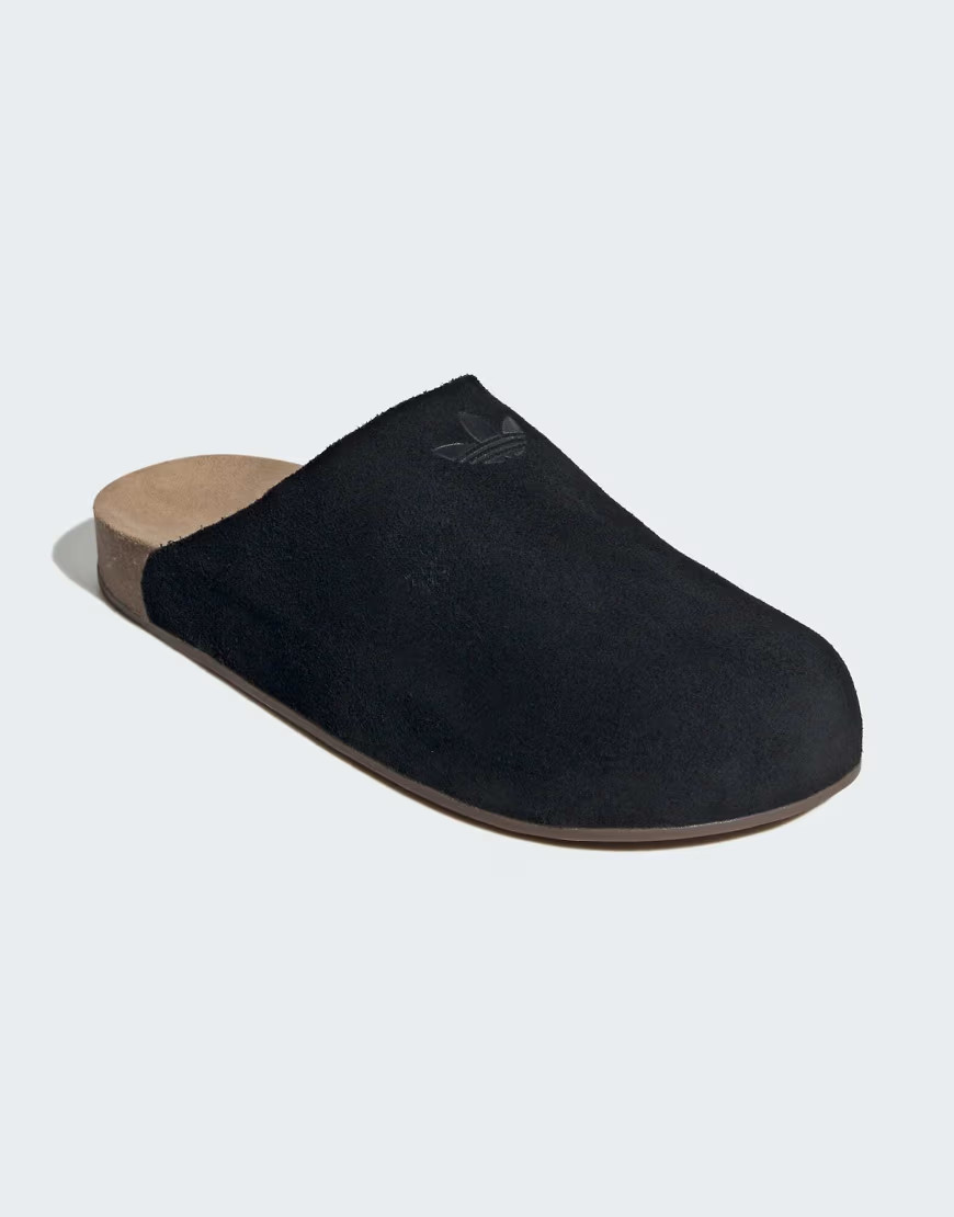 adidas Originals Adimule slides in black | ASOS (Global)