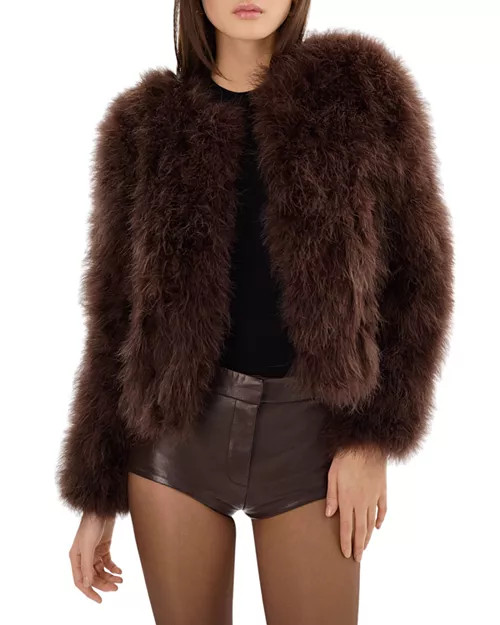 Deora Feather Jacket | Bloomingdale's (US)