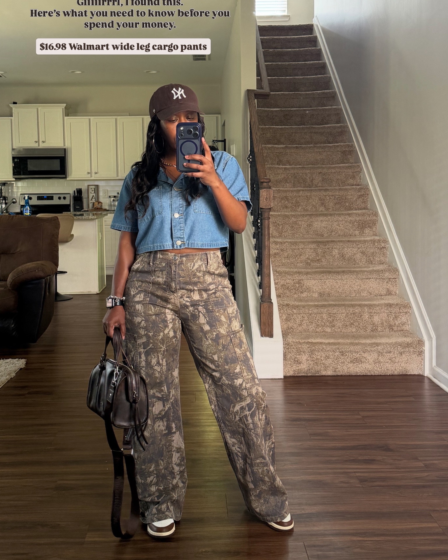 Wide leg cargo pants

#LTKootd #LTKOver40 #LTKPetite