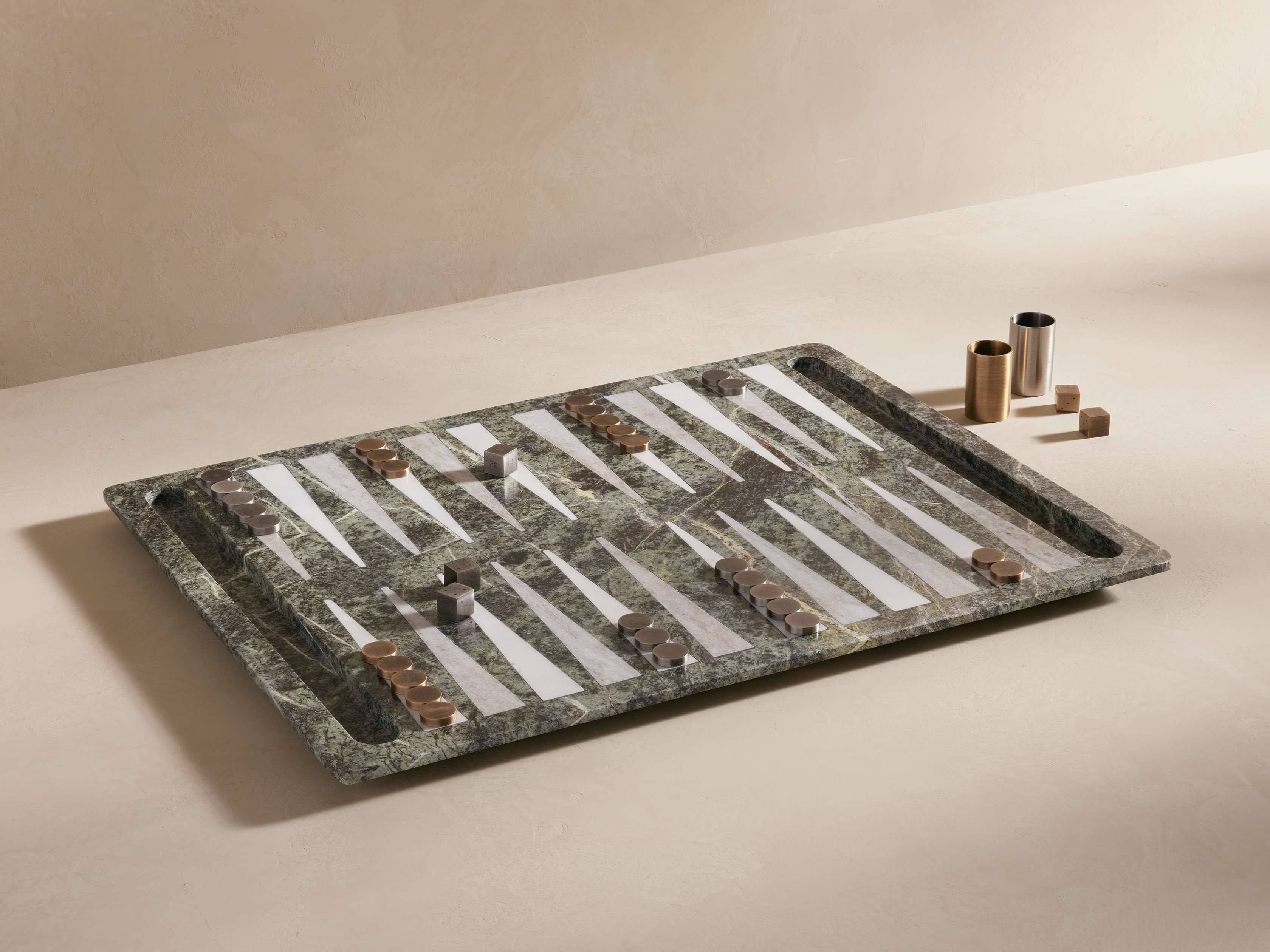 Rhodes Backgammon Set | Arhaus