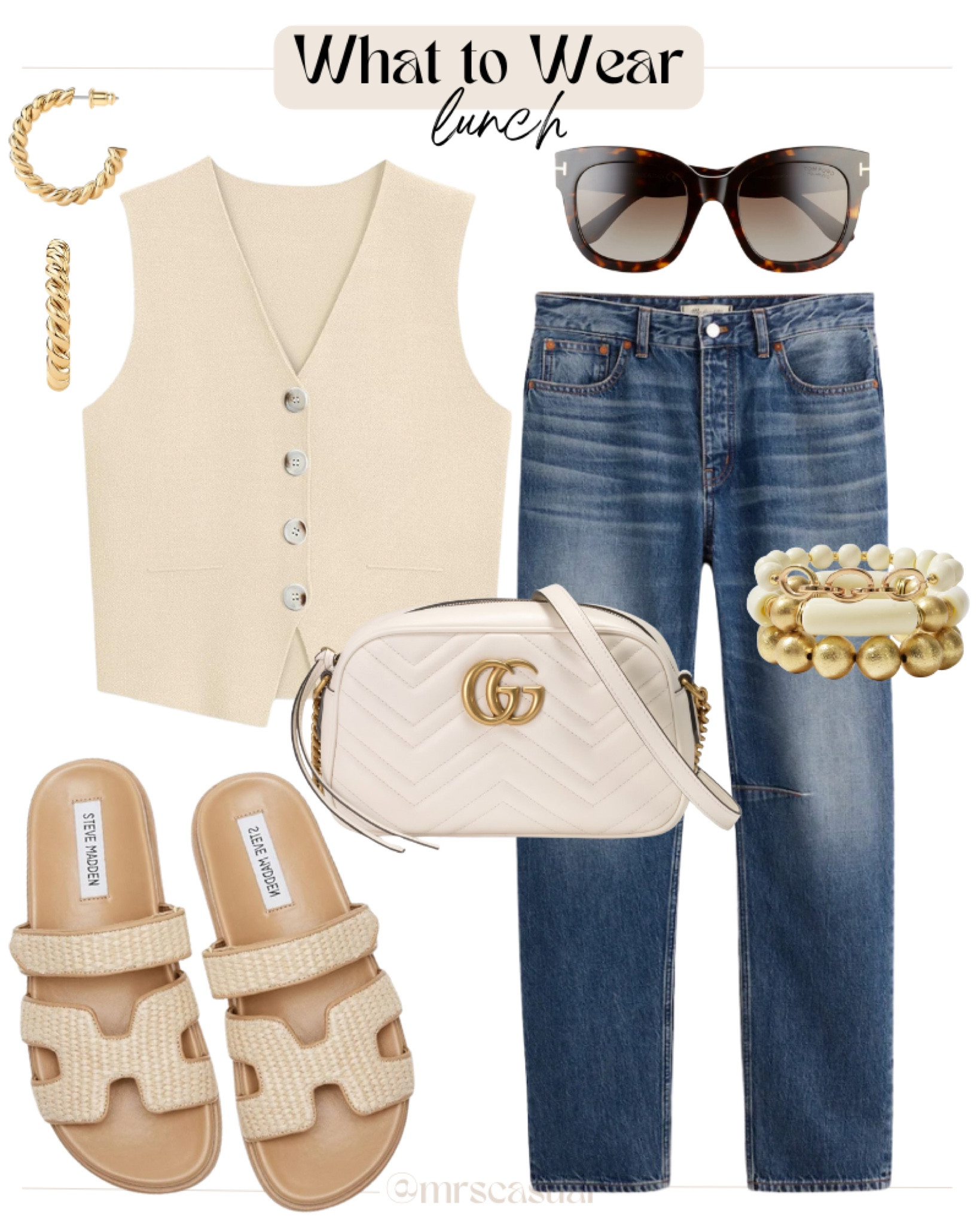 New Madewell barrel jeans. Reviews are amazing! Amazon sweater vest casual lunch outfit 

#LTKFindsUnder100 #LTKFindsUnder50 #LTKOver40