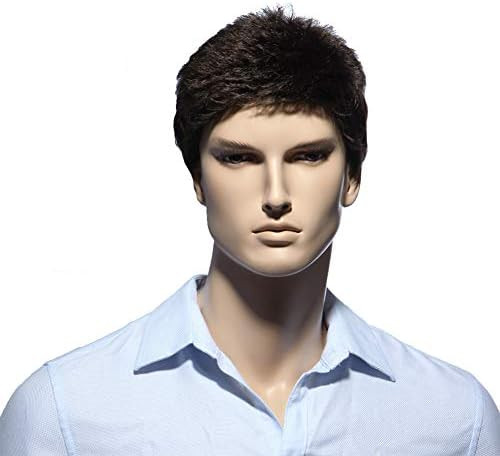 KOLIGHT Business Men Short Brown Wigs Buy Hair for Men Natural Looking Wig Store | Amazon (US)