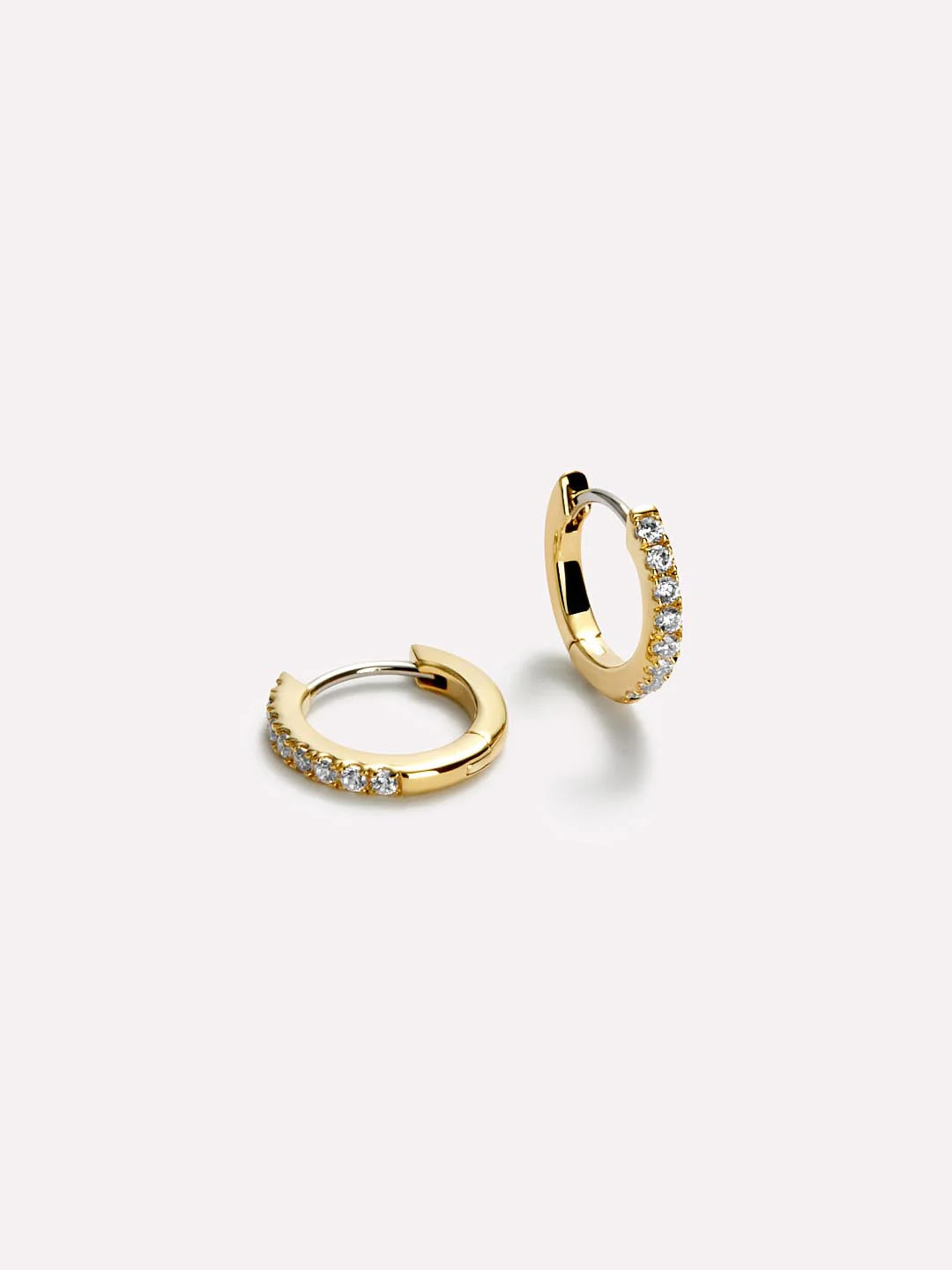 Pave Huggie Hoops | Ana Luisa
