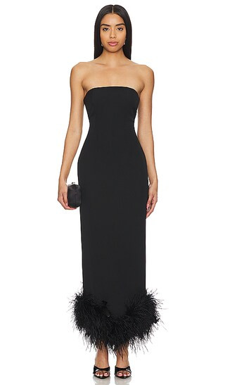 Frannie Dress in Black | Revolve Clothing (Global)