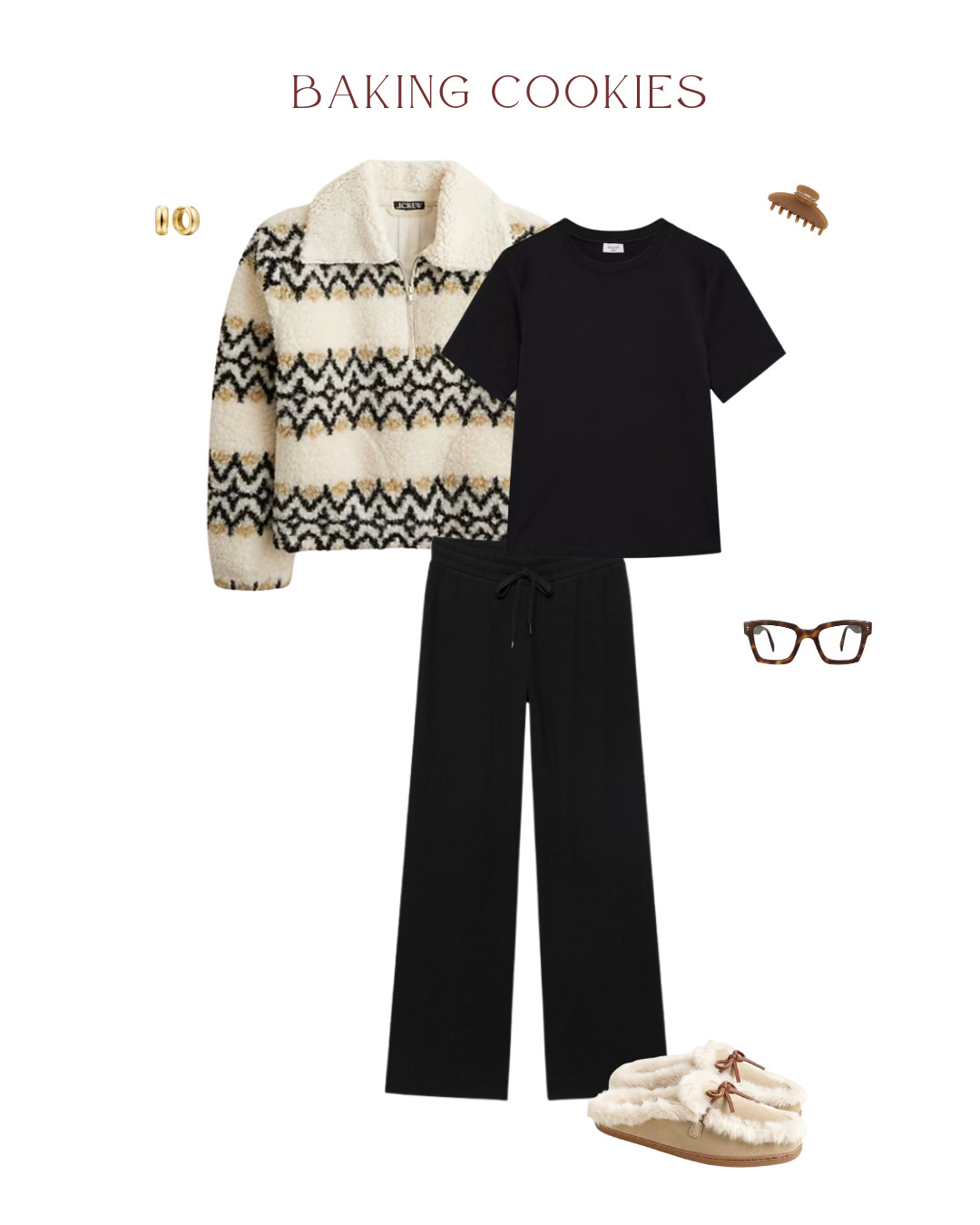 Cozy Christmas Eve outfit for baking cookies! 🍪🎄 

 #LTKHoliday #LTKootd #LTKSeasonal