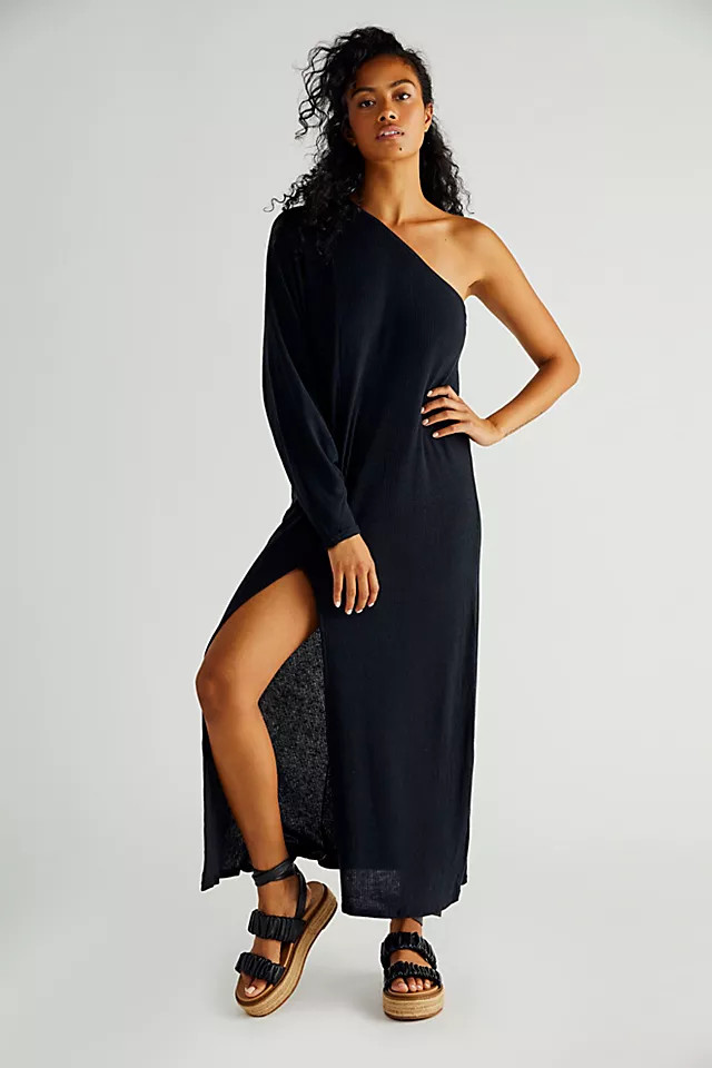 Kara One Shoulder Midi Dress | Free People (Global - UK&FR Excluded)
