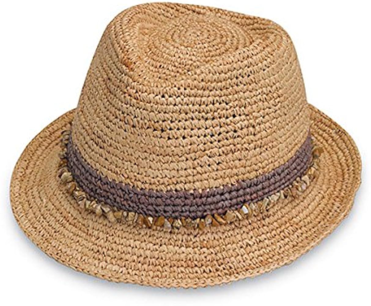 Wallaroo Hat Company Tahiti Trilby – Two-Toned Sun Hat, Packable, Adjustable, Modern Style, Des... | Amazon (US)