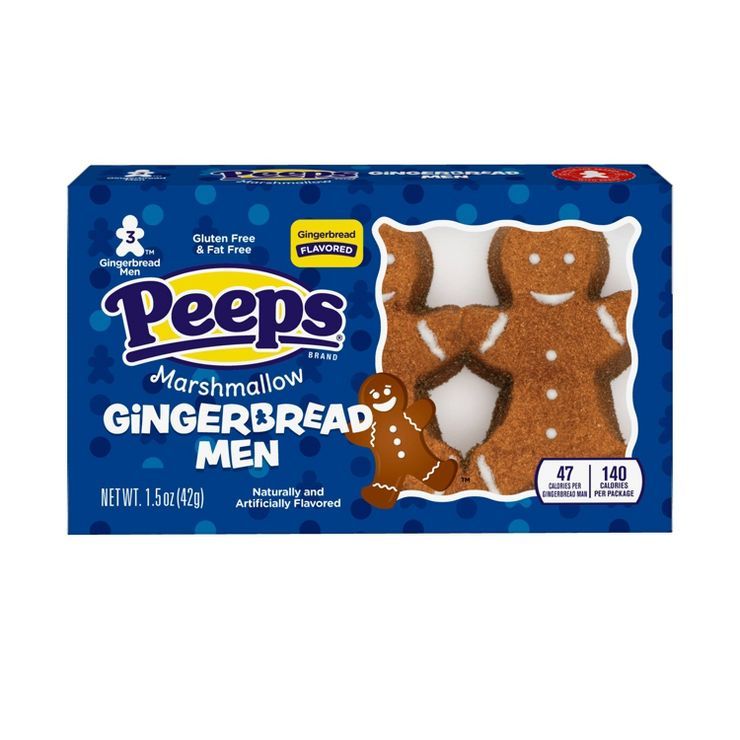 Peeps Gingerbread Men - 1.5oz/3ct | Target