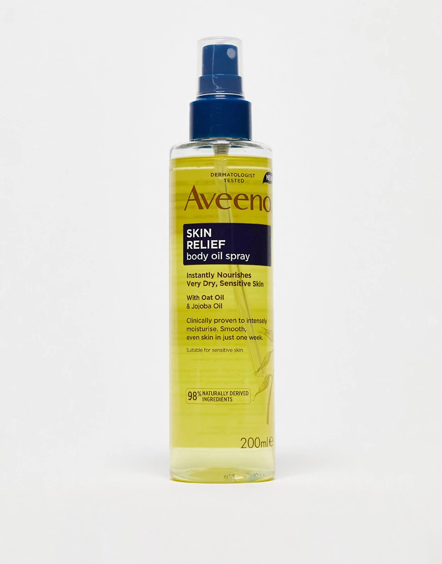 Aveeno Skin Relief Body Oil Spray 200ml-No colour | ASOS (Global)