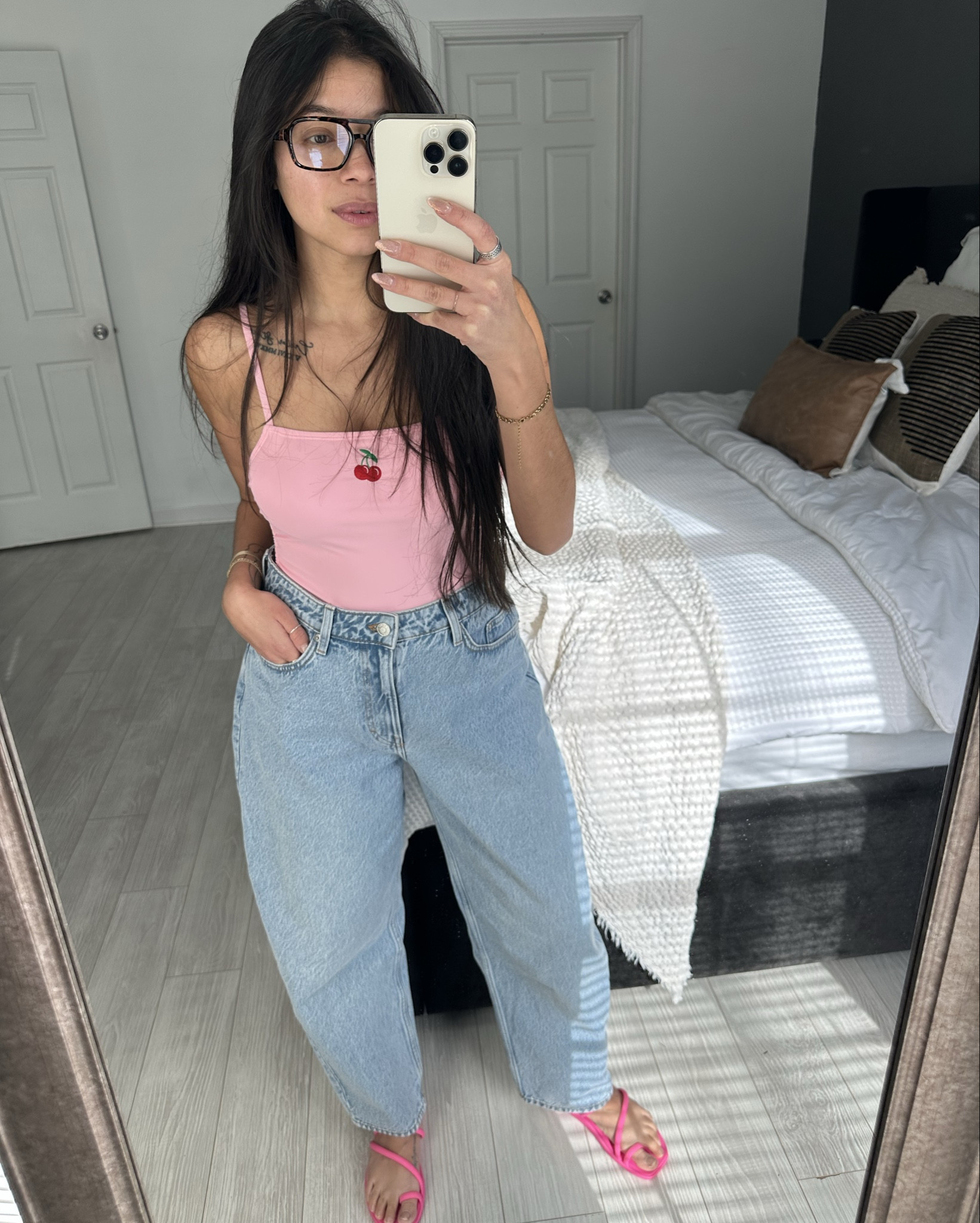 WALMART BATHING SUIT | H&M JEANS | SPRING OUTFIT | CHERRIES | BARREL JEANS 

#LTKSwim #LTKSeasonal #LTKFindsUnder50