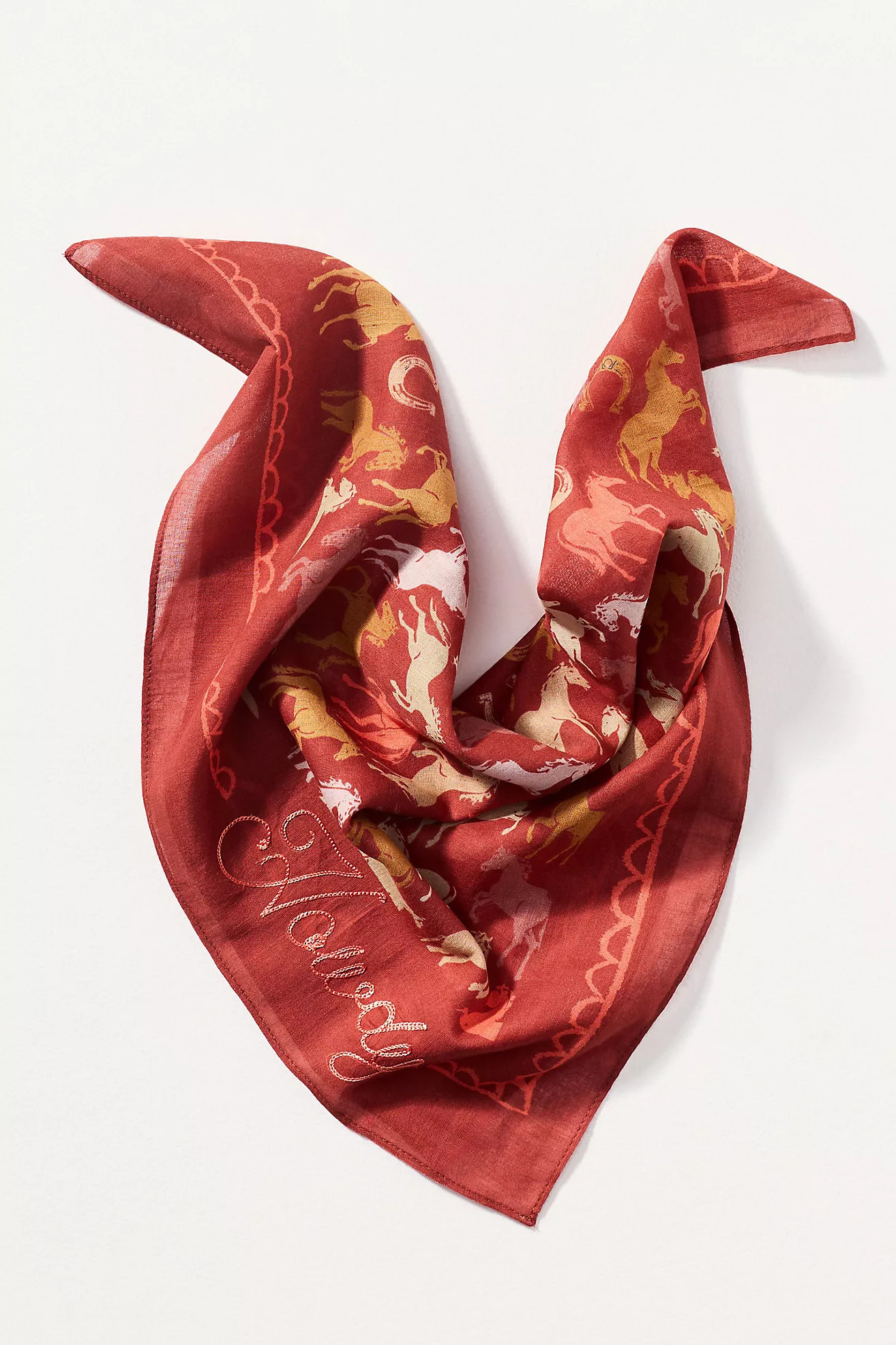 Maeve Printed Bandana Scarf | Anthropologie (US)
