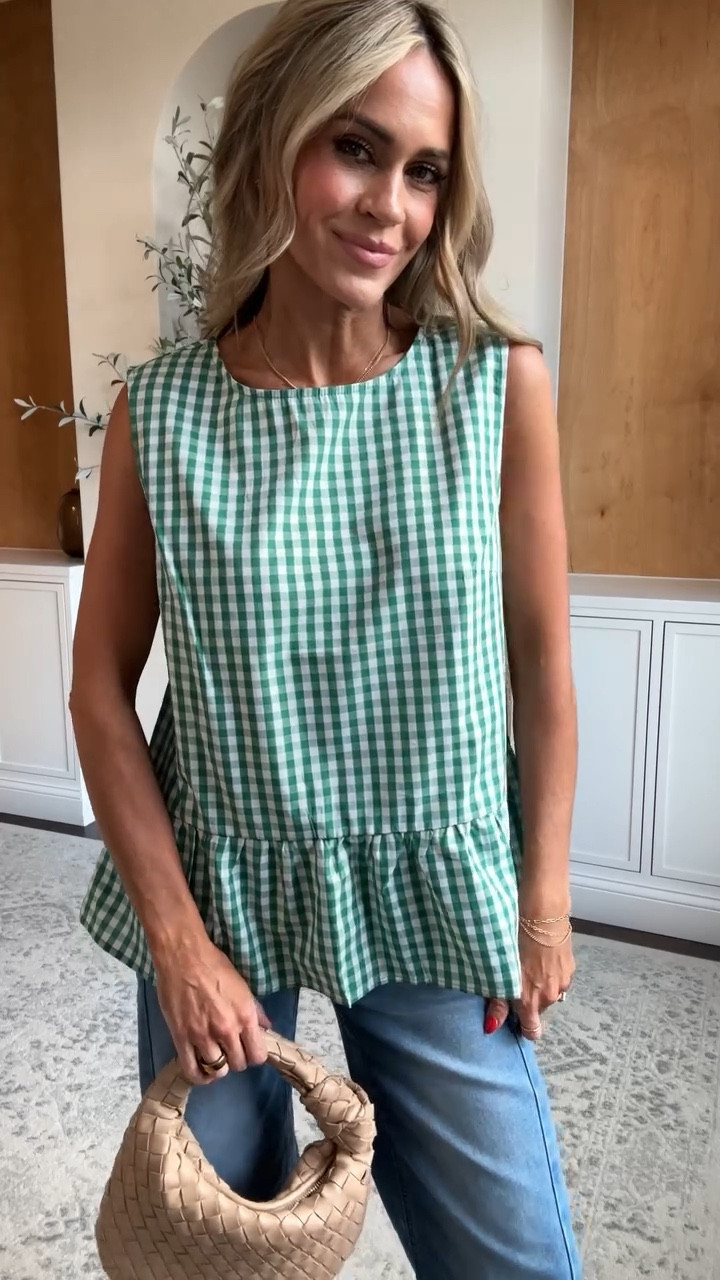 Cute and casual spring tops that are perfect to pair with jeans for spring for an easy casual outfit. Love the peplum hems, gingham prints, lace and puff sleeves! 

#springoutfitideas #casualoutfitinspo

#LTKootd #LTKSeasonal #LTKgrwm