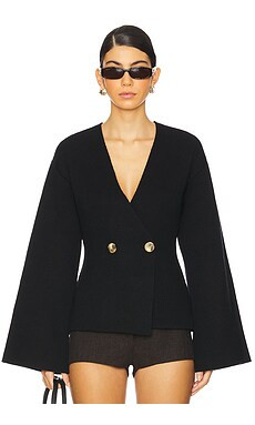 By Malene Birger Tinley Cardigan in Black from Revolve.com | Revolve Clothing (Global)