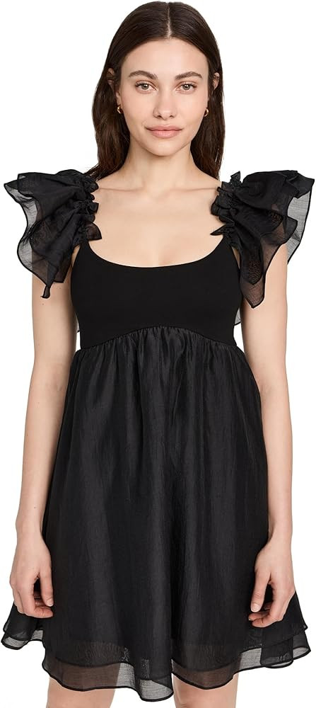 endless rose Women's Organza Sleeve Mini Dress | Amazon (US)