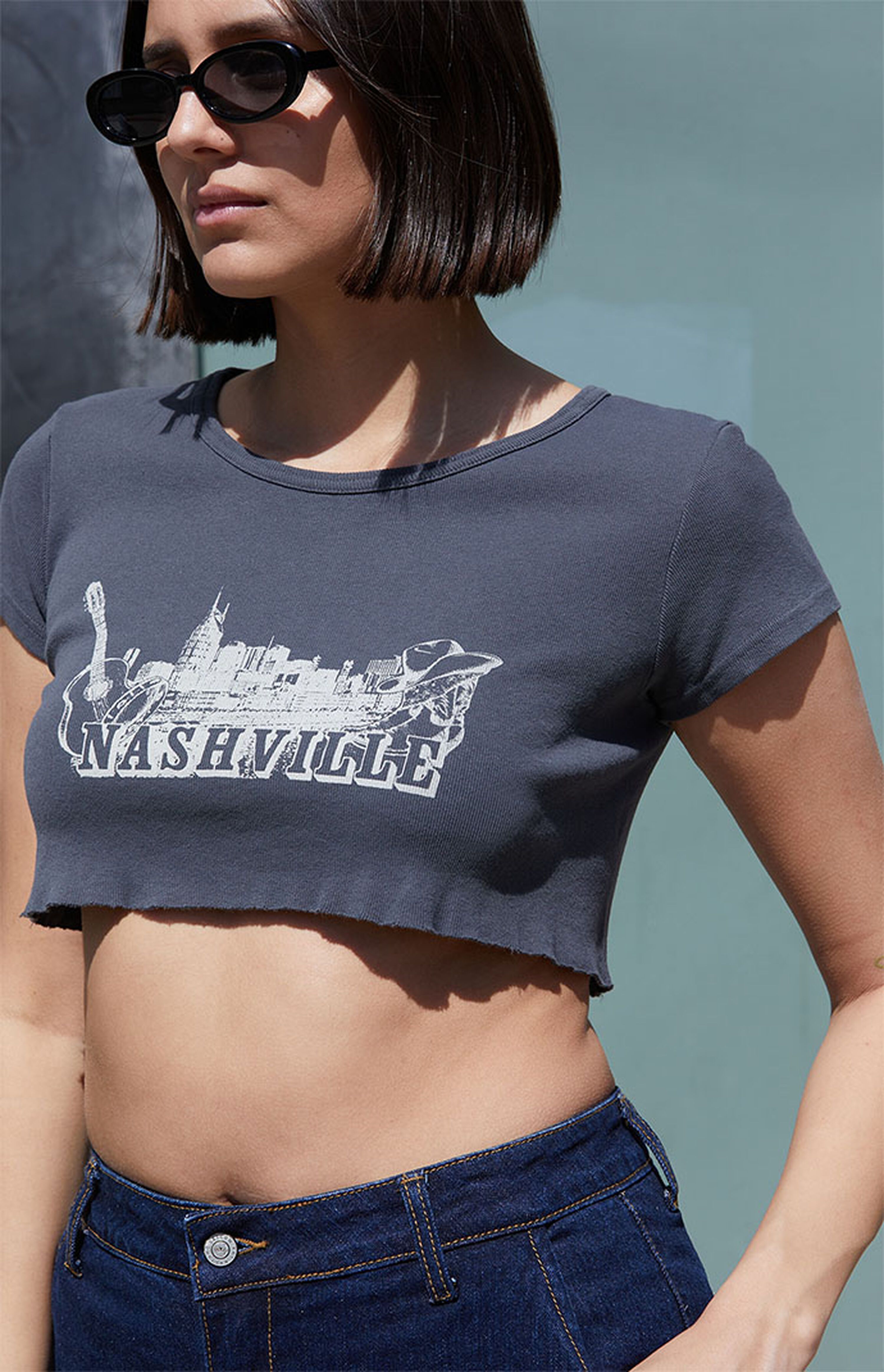 John Galt Nashville Cropped T-Shirt | PacSun