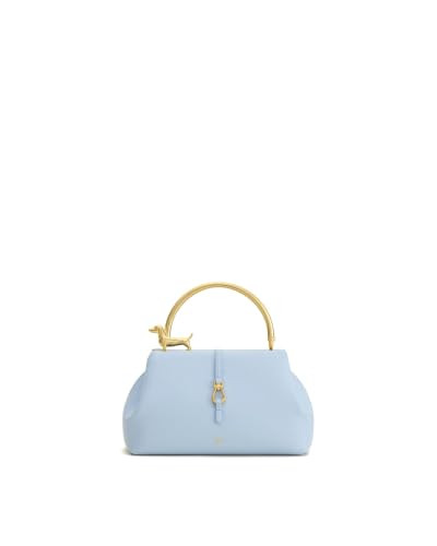 JW PEI Women's Bruna Dachshund Metal Handle Top Handle Bag - Light Blue | Amazon (US)