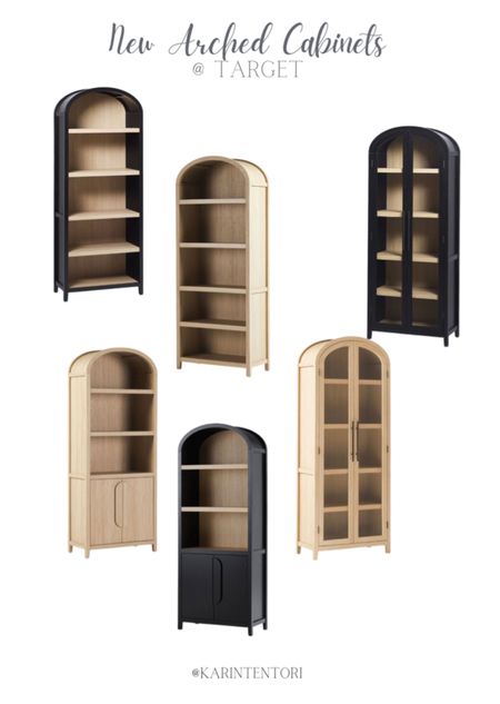 Target has a few new arched cabinet styles and they are in stock!


Arched cabinet 
Bookcase


#LTKHome
