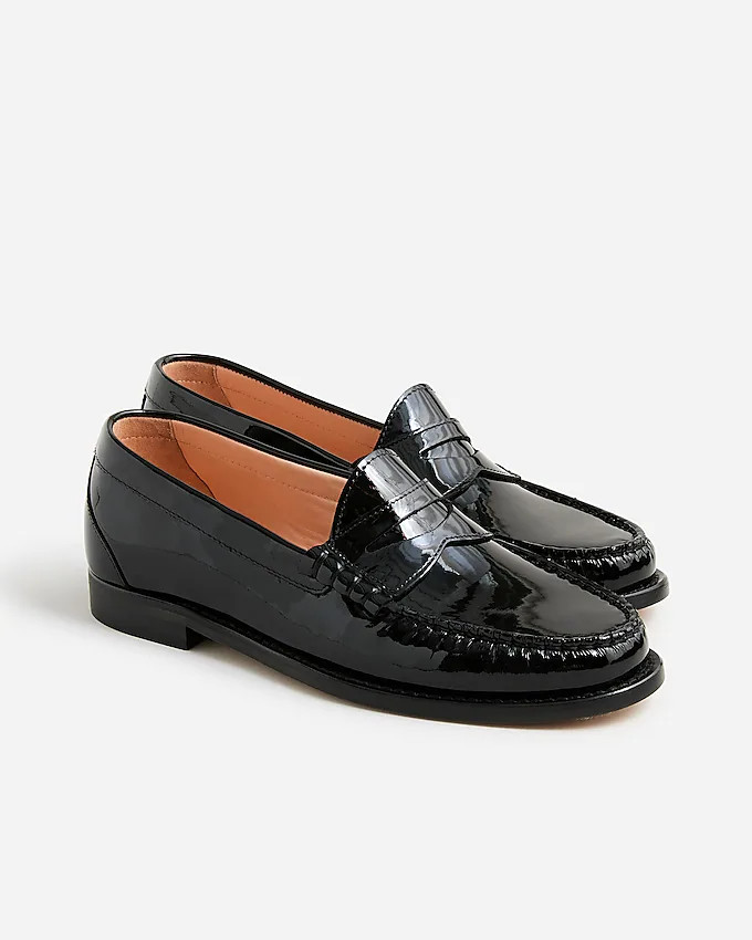 Winona penny loafers in patent leather | J. Crew US